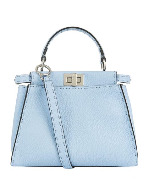 fendi peekaboo mini blue|fendi peekaboo mini sale.